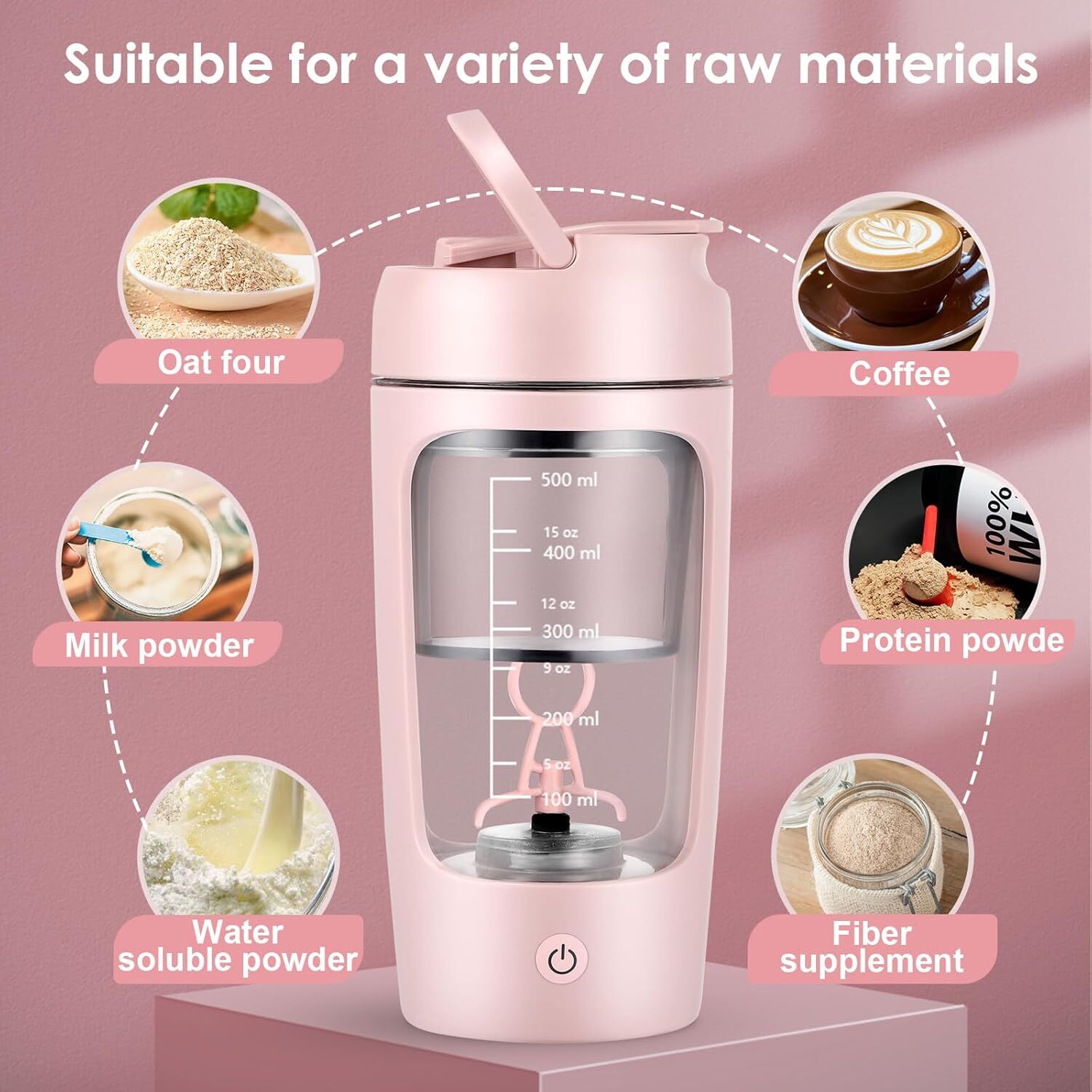 MixMate - Elektrische Protein-Shaker-Flasche