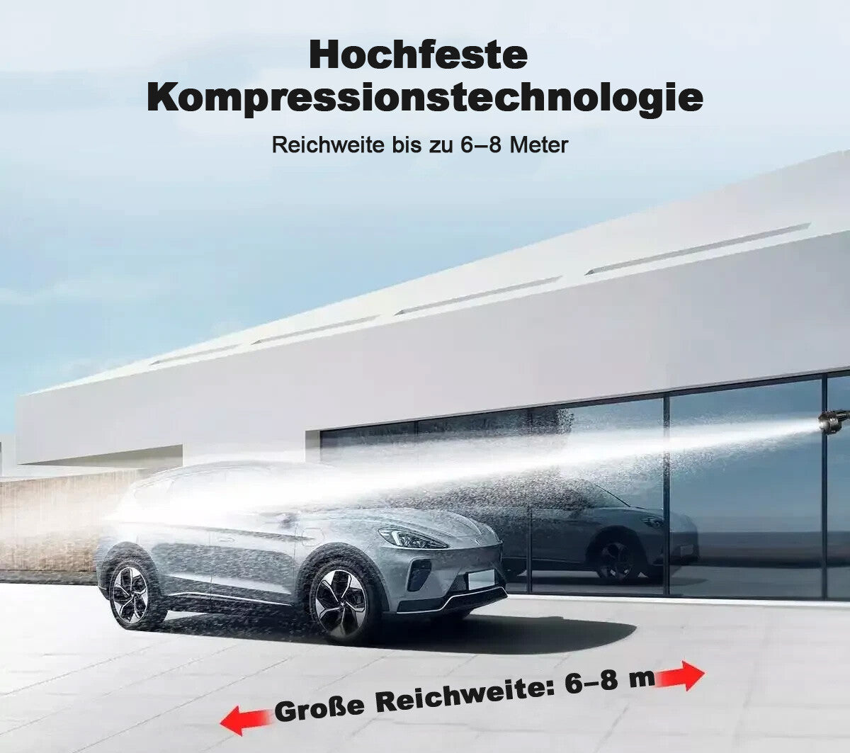 PowerClean Go – Kabelloses Autowaschsystem