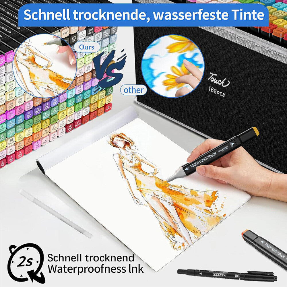 ColorBlend Pro – Alkoholmarker-Set