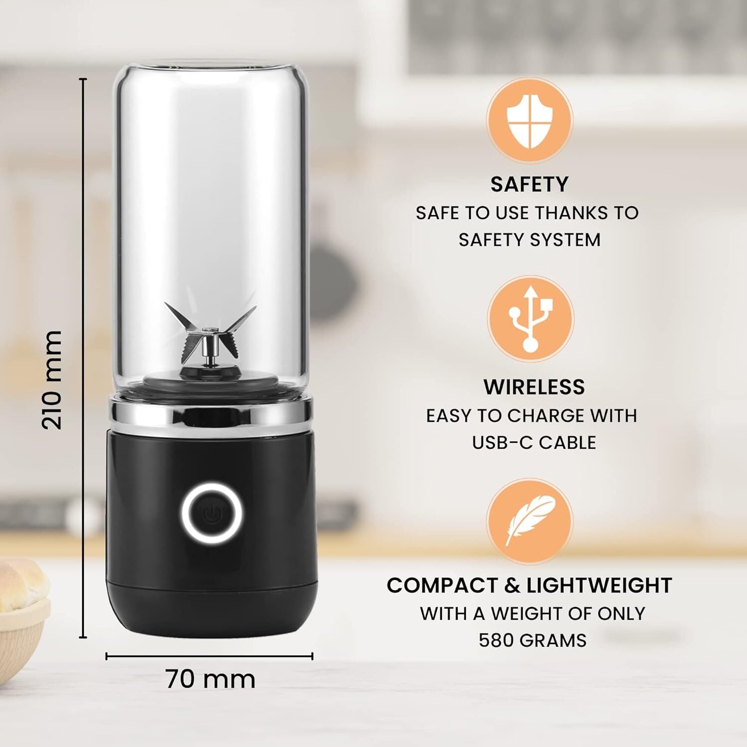 MiniMix - Tragbarer USB-Akku-Mixer