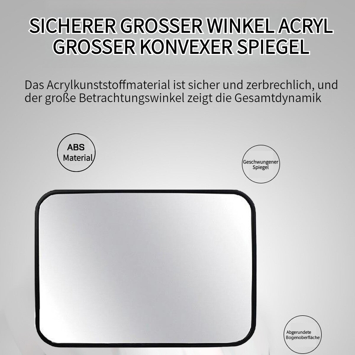 SnugSight Mirror - Baby-Autospiegel für rückwärtsgerichteten Sitz