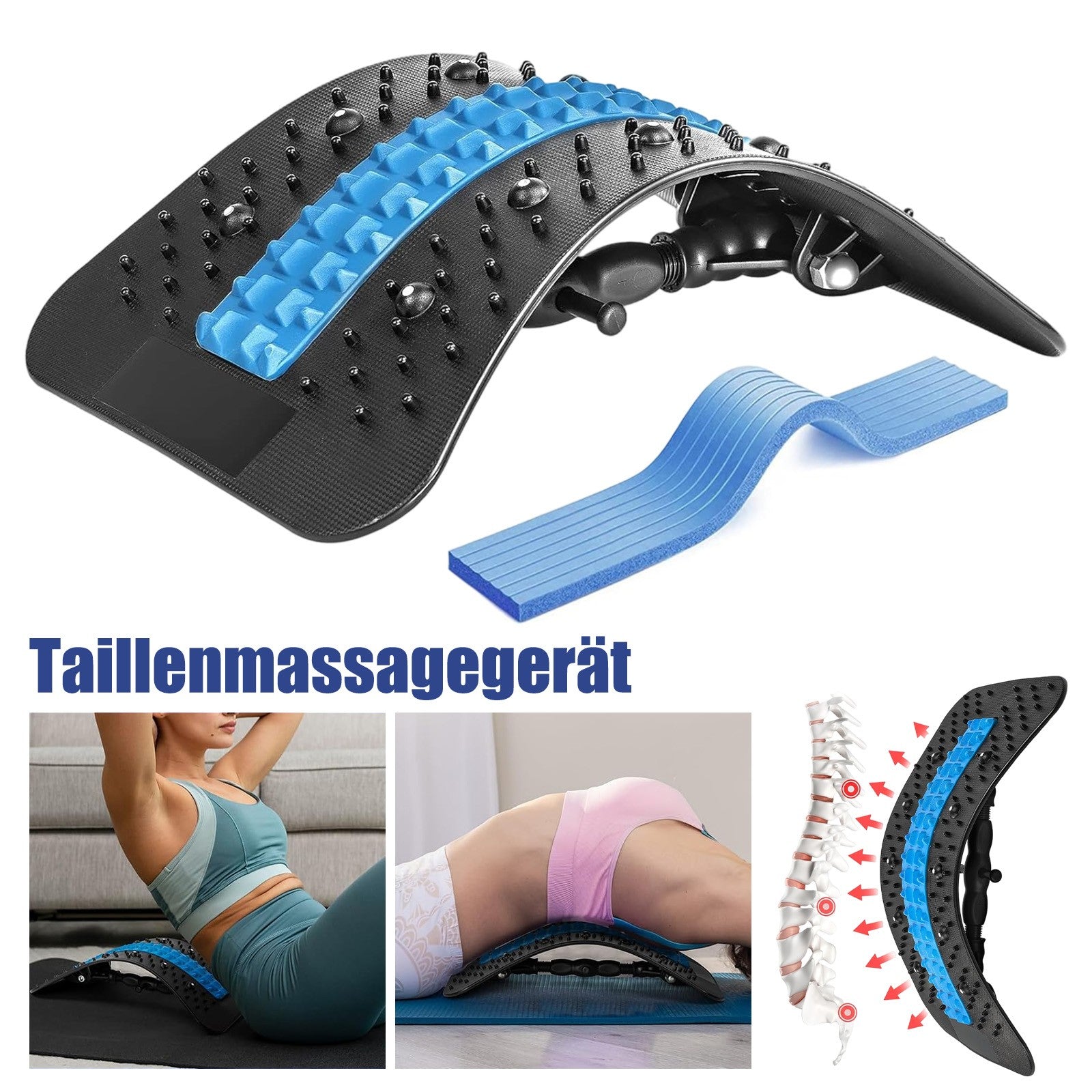 RelaxBogen - Ergonomische Rückenstreckhilfe