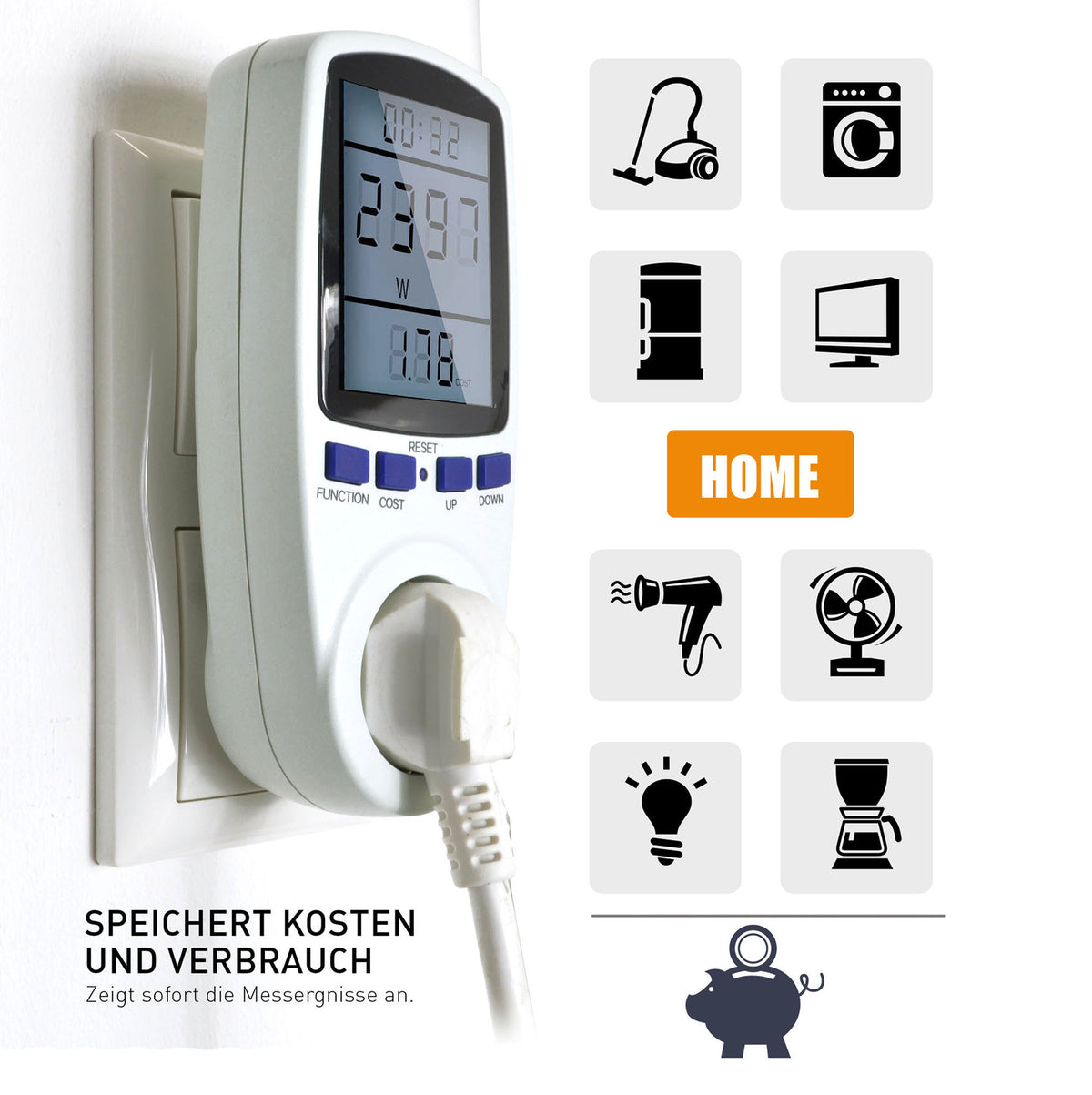 EcoWatt View - Digitaler Energieverbrauchsmonitor