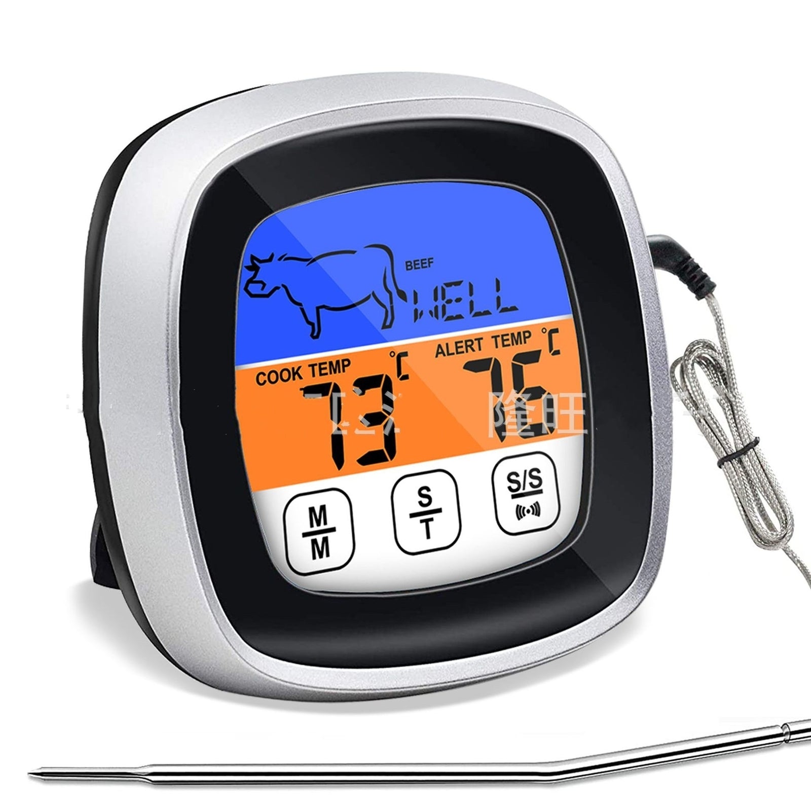 BBQPoint Touch – Digitales Grillthermometer