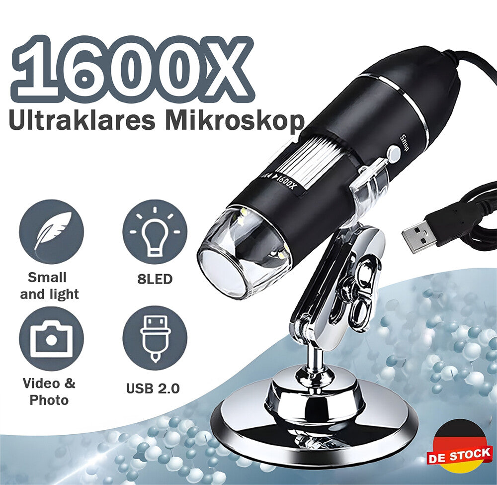 MicroView Pro – USB-Digitalmikroskop