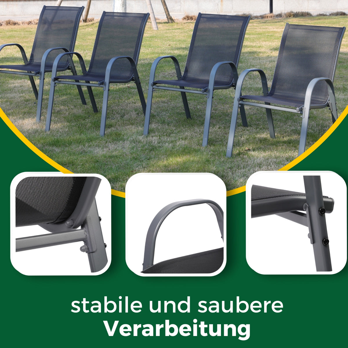 SunHaven Stack - Outdoor-Gartenstuhl