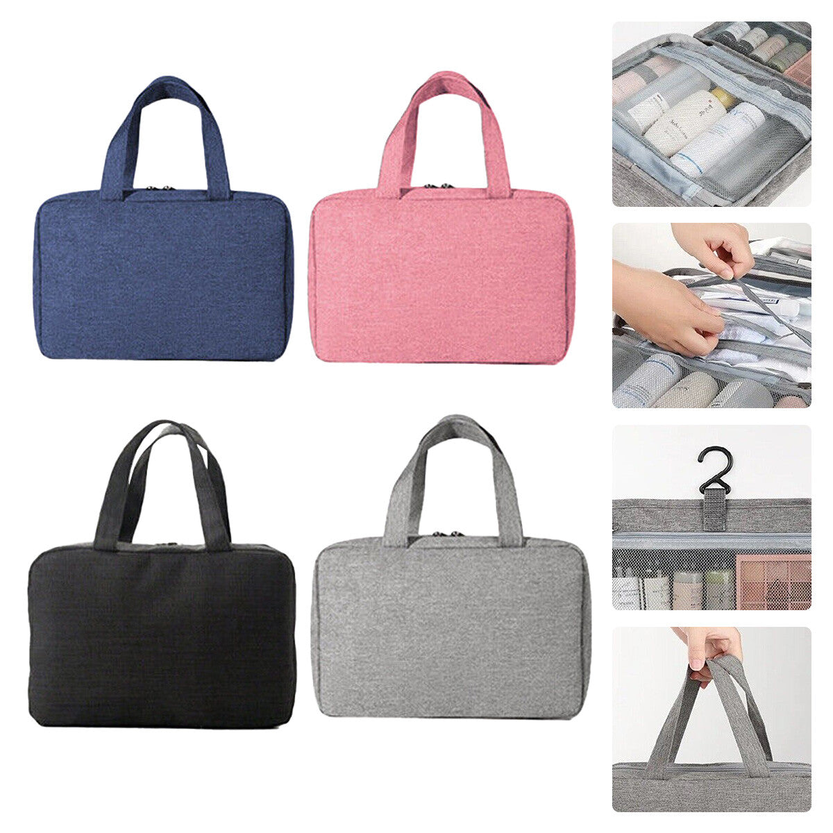 JetOrganize – Hängende Kulturtasche für unterwegs