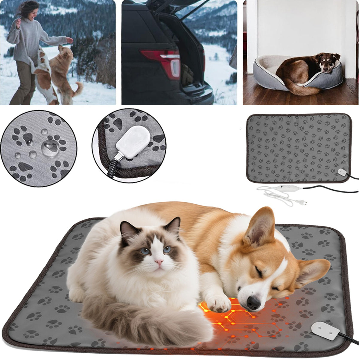 FellWärme – Heizkissen für Hunde &amp; Katzen