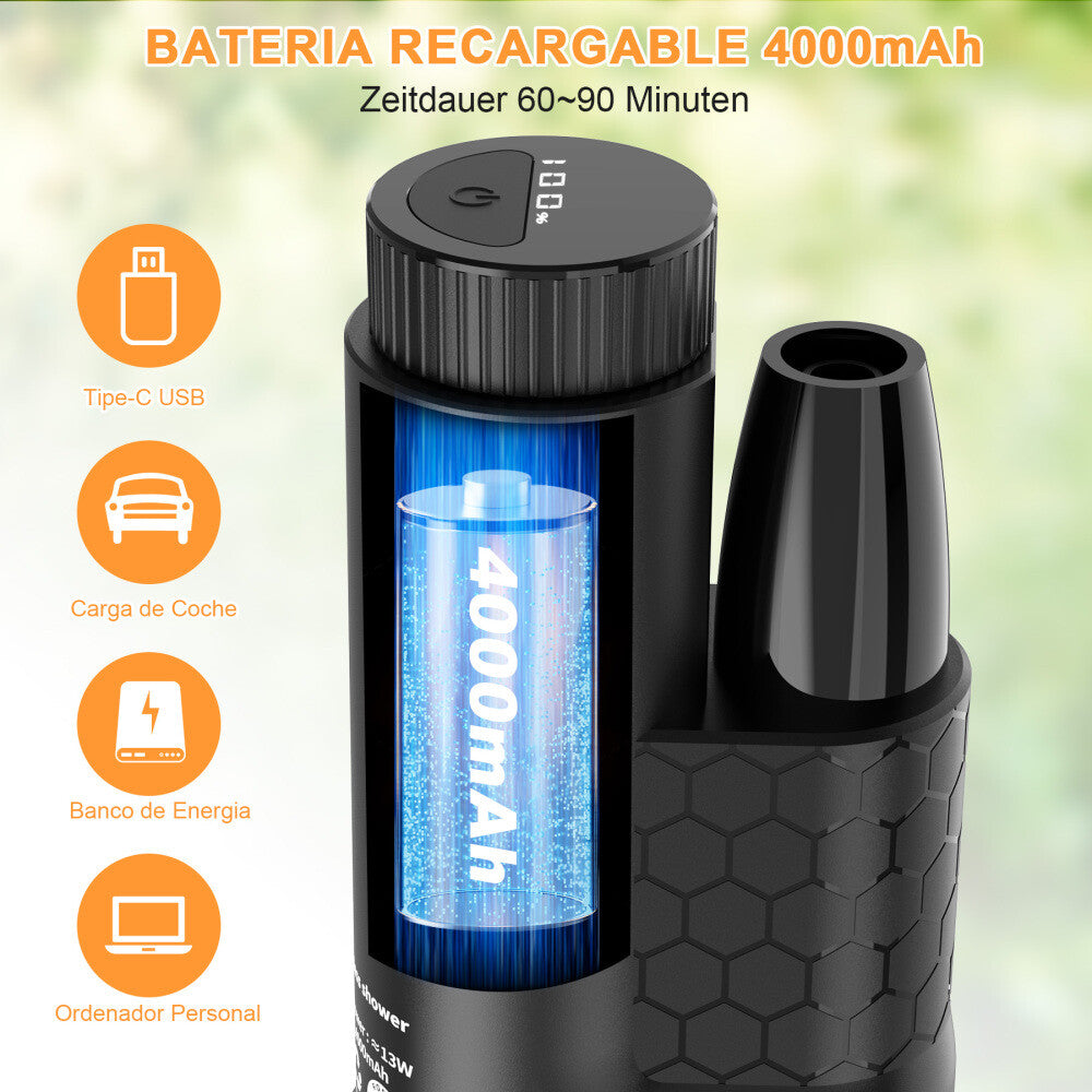 AquaNomad Flow - Tragbare Camping-Dusche