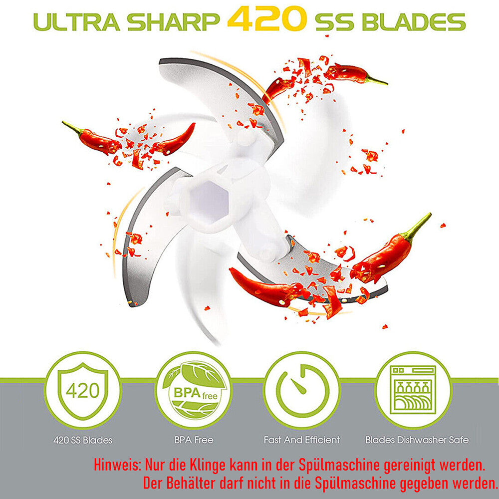 QuickChop Go – Manueller Gemüseschneider