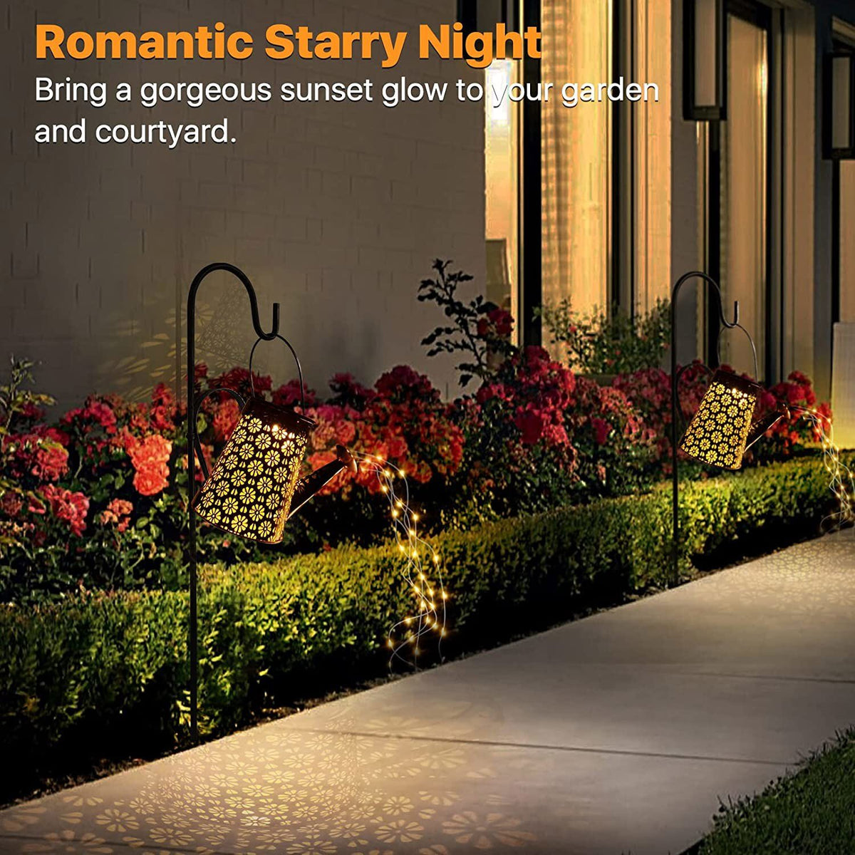 GlowPour – Solarbetriebene Gießkanne mit Beleuchtung