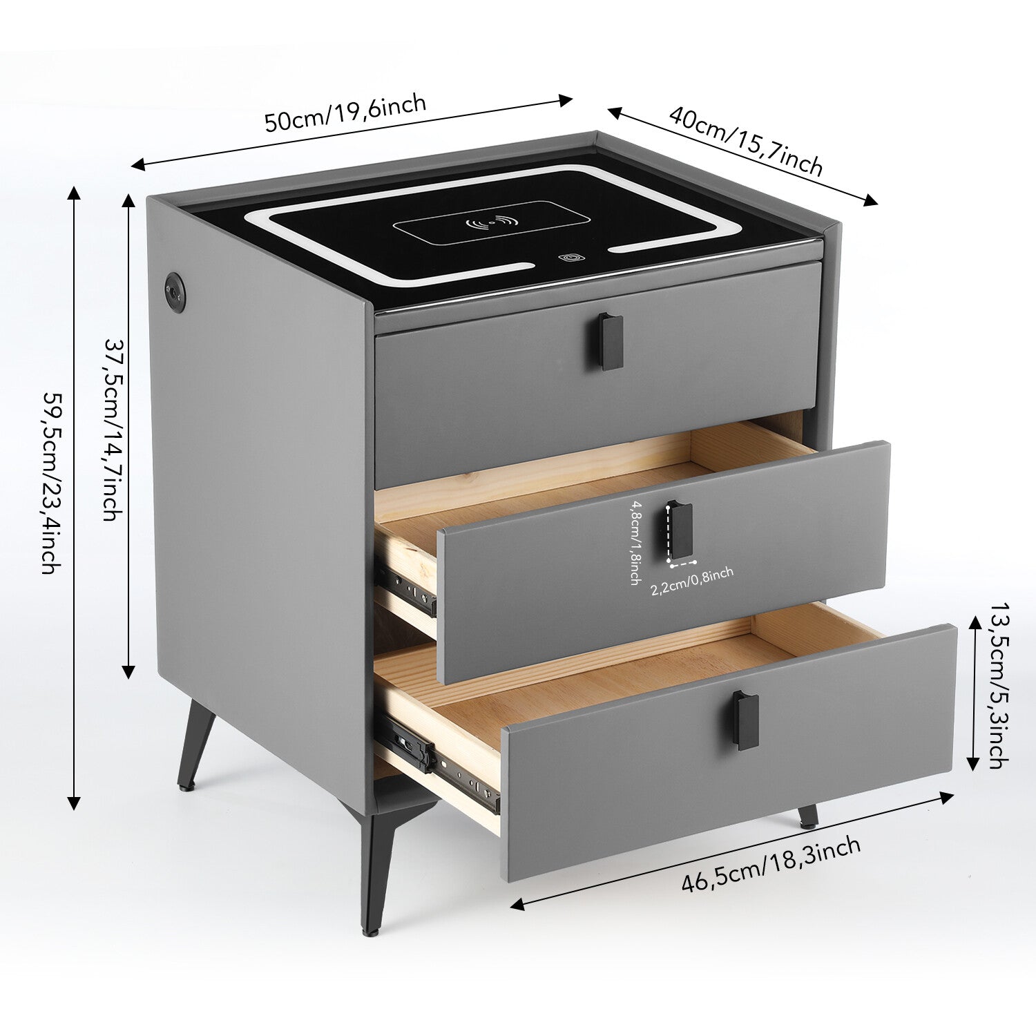 SmartCharge – Nachttisch