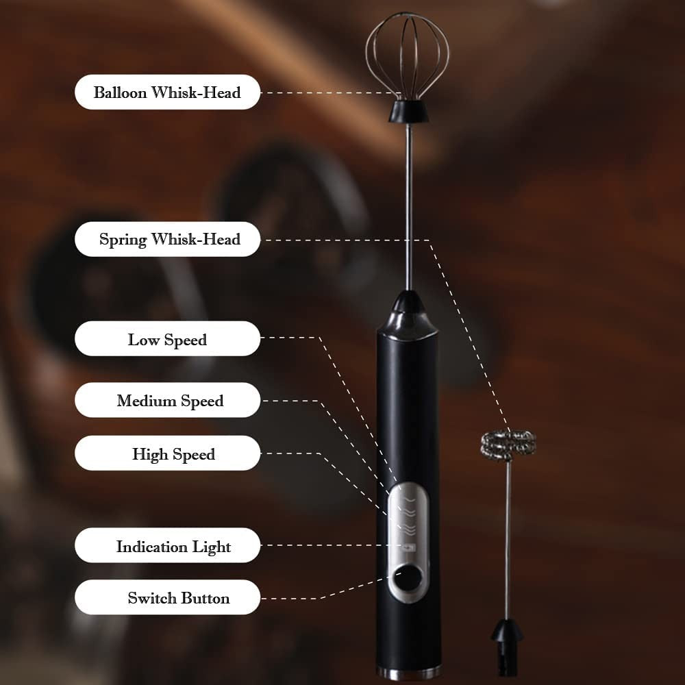 FrothyHome - Elektrischer Milchaufschäumer