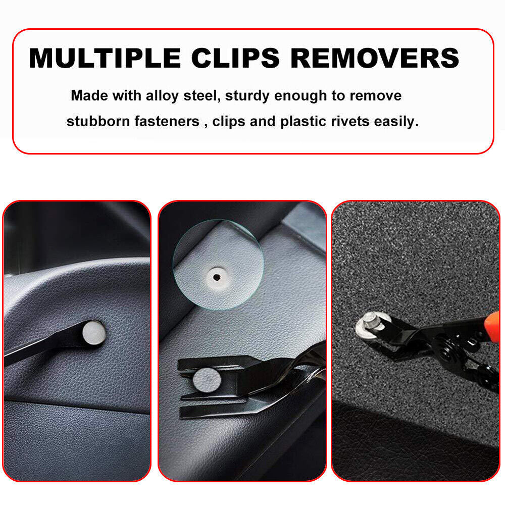 CarNex - 158-teiliges Auto-Verkleidungsentfernungs-Werkzeugset