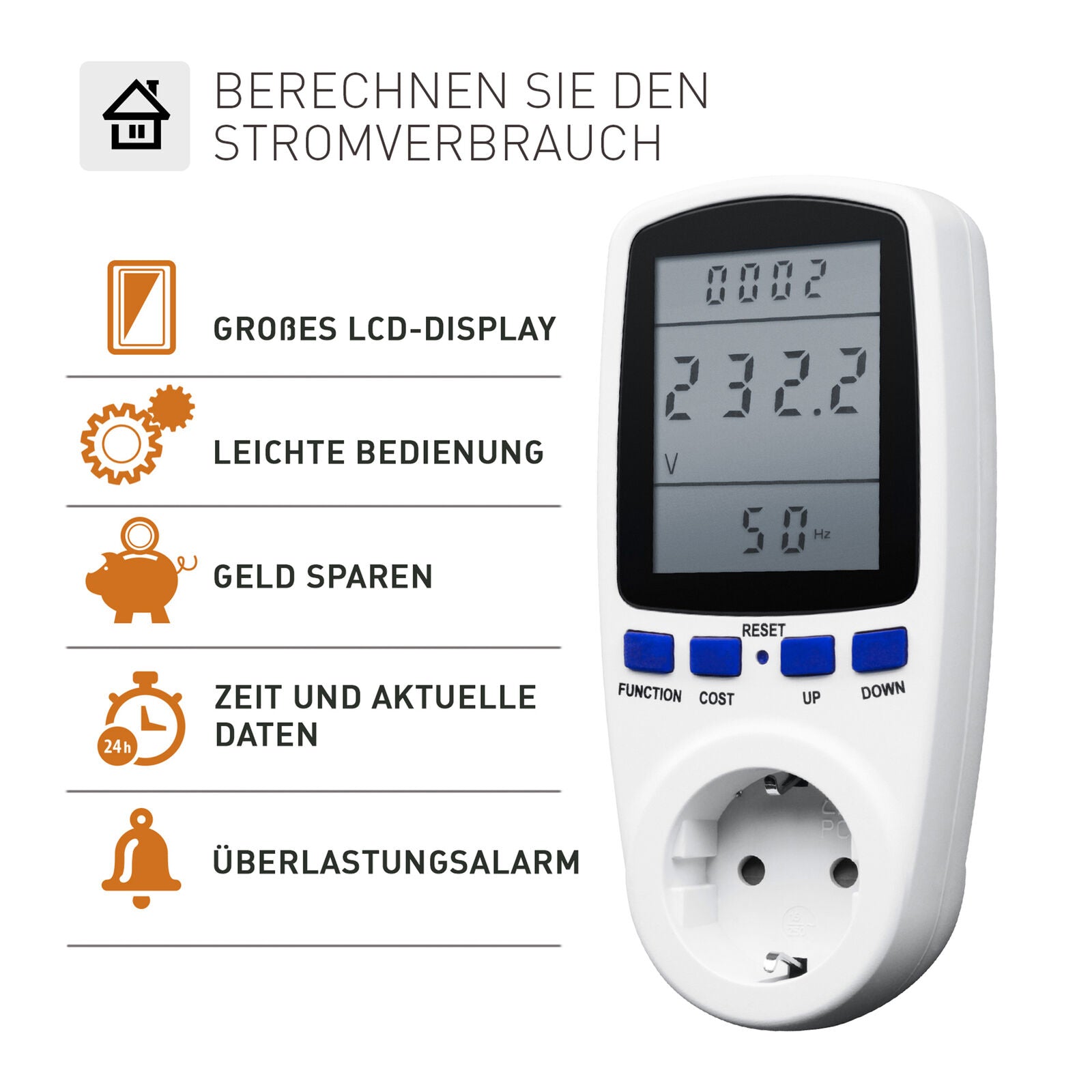 EcoWatt View - Digitaler Energieverbrauchsmonitor