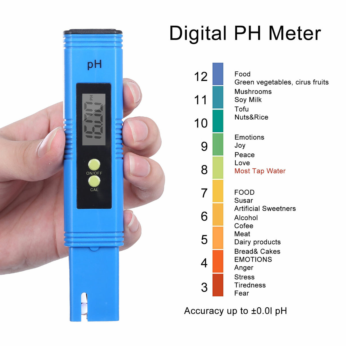 AquaGenau - Digitales pH-Meter &amp; TDS EC Tester Set