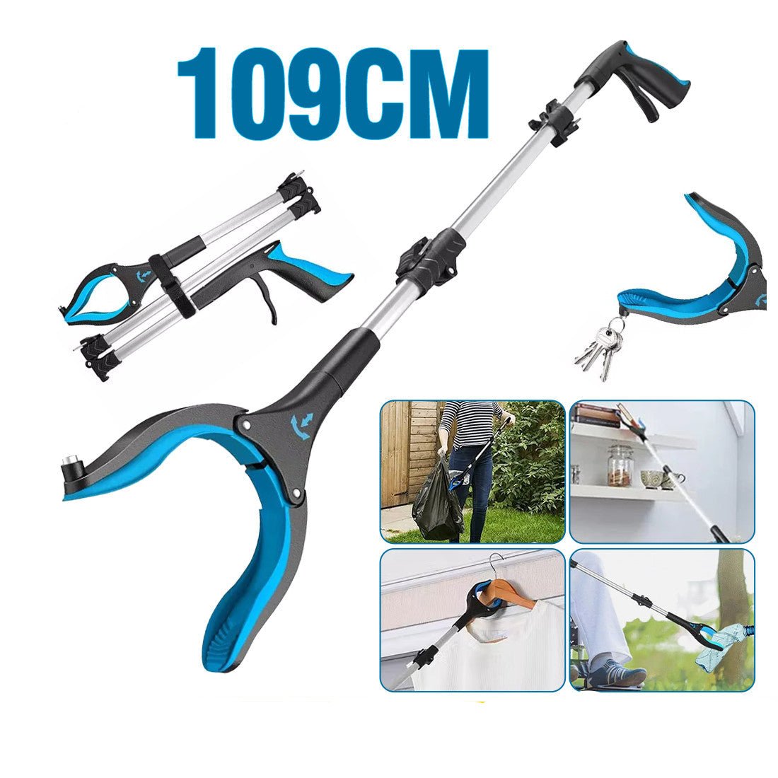 Clampster - Faltbares Greifwerkzeug