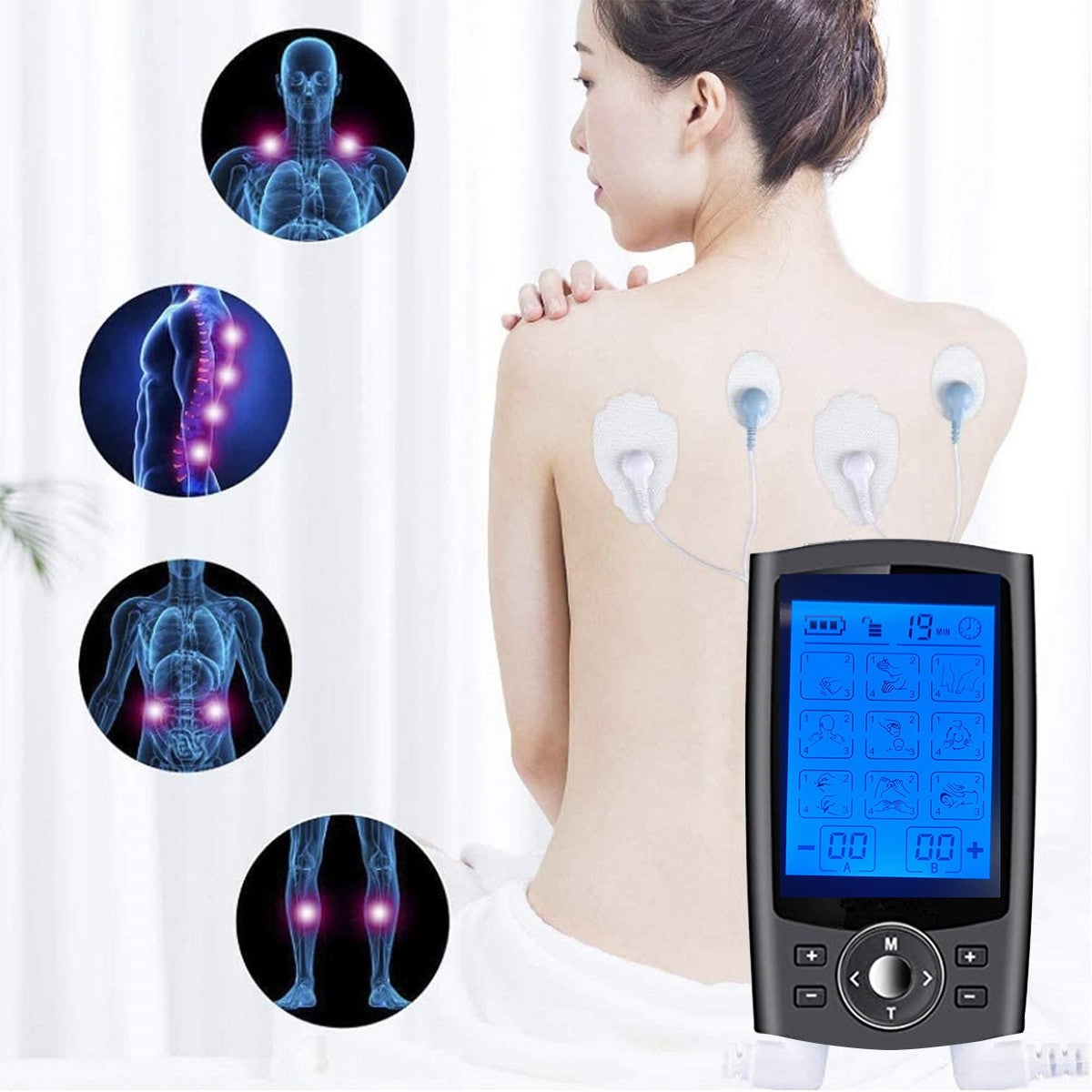 MuskelRuhe – Tragbares TENS Massagegerät