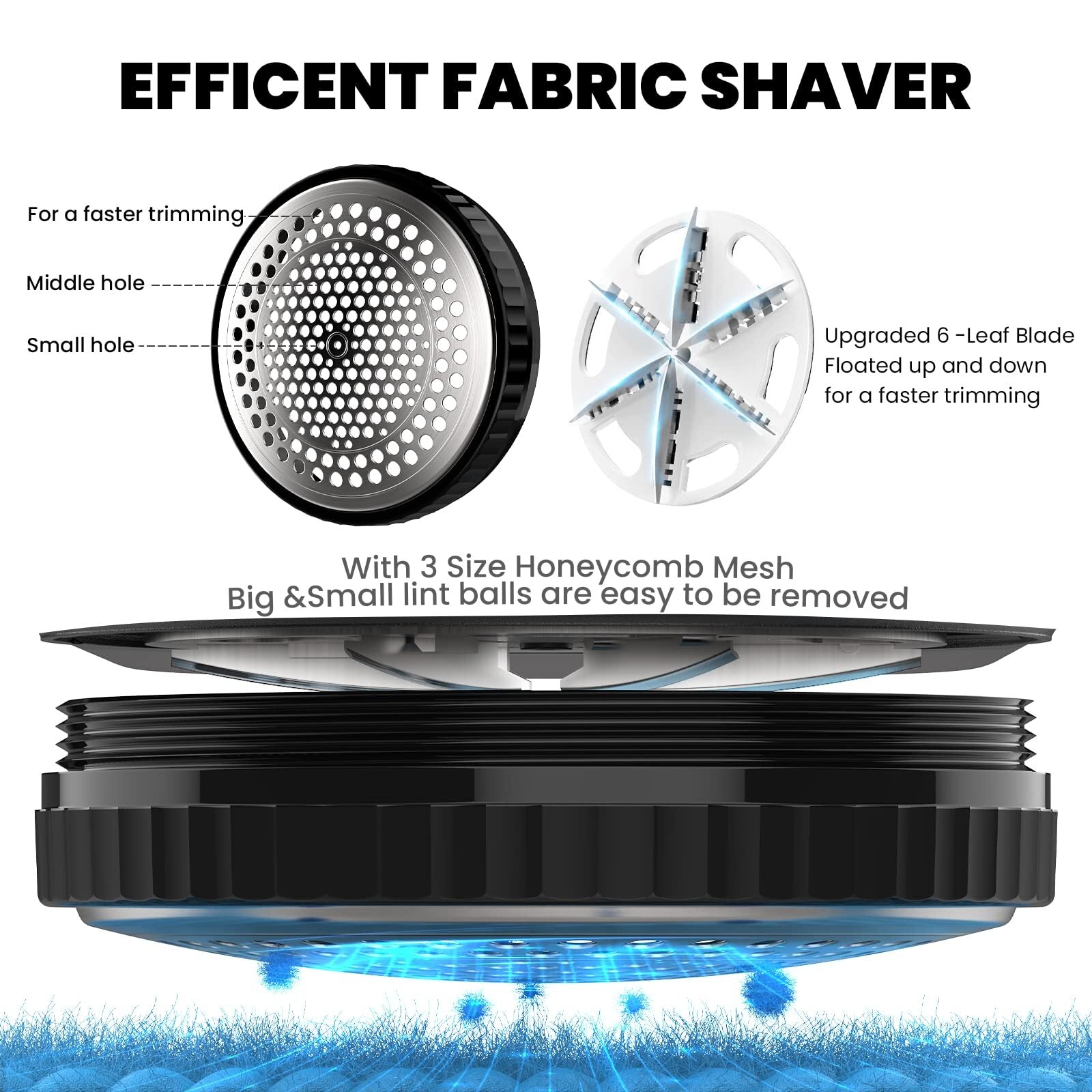 FreshWear – Elektrischer Fusselentferner für Textilien