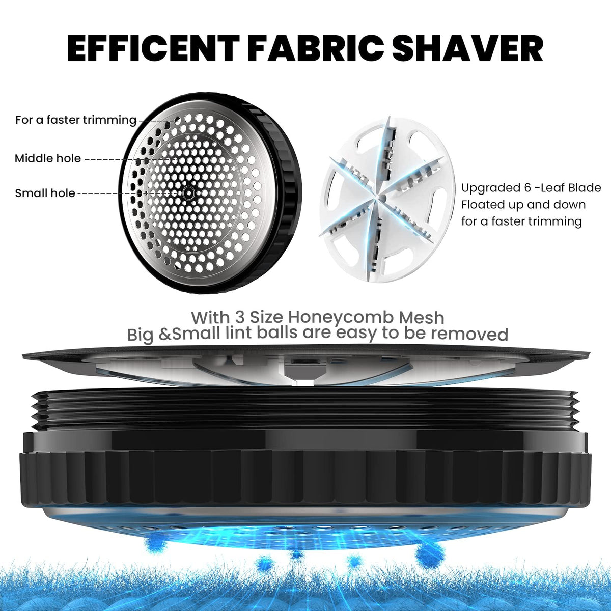 FreshWear – Elektrischer Fusselentferner für Textilien