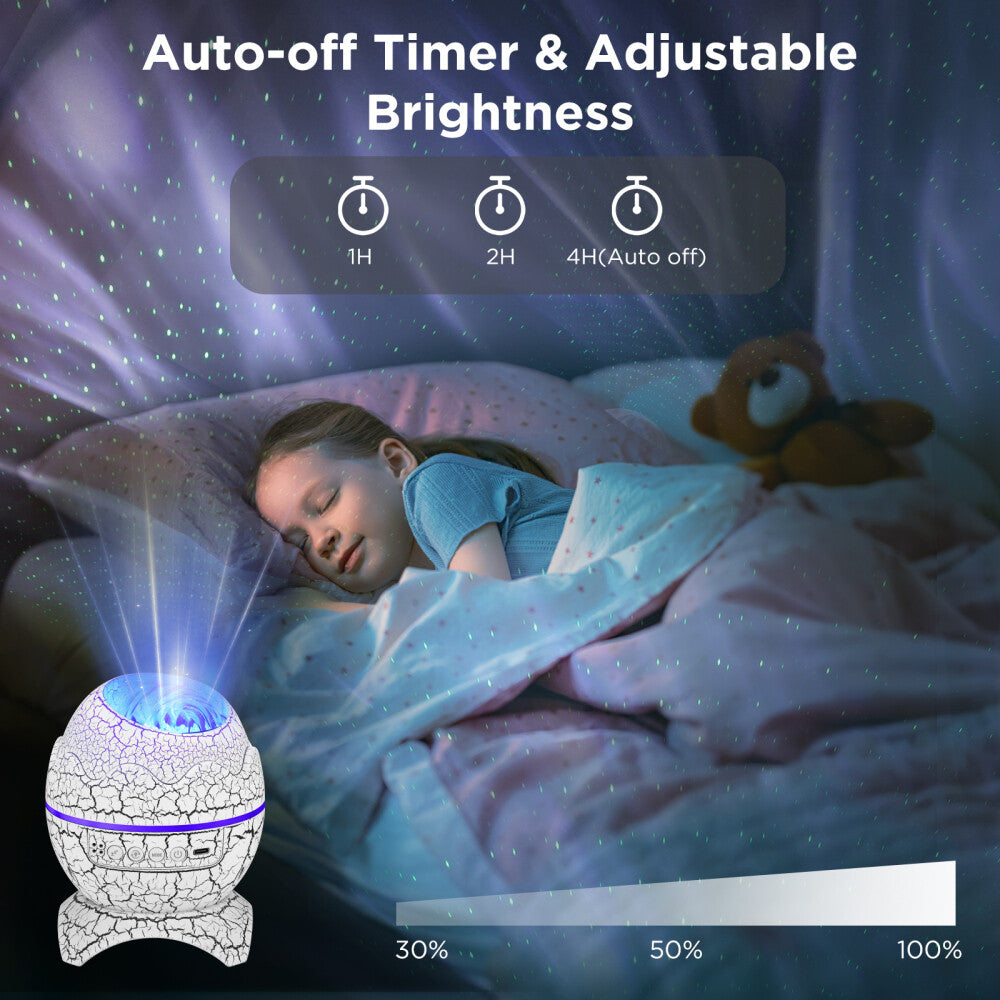 StarNest Light - Dinosaurier-Ei-Galaxie-Projektor