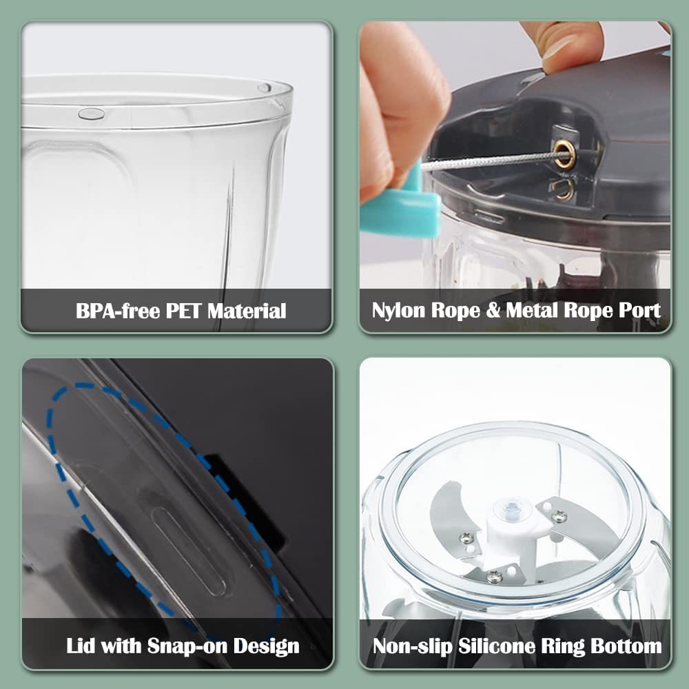 QuickChop Go – Manueller Gemüseschneider