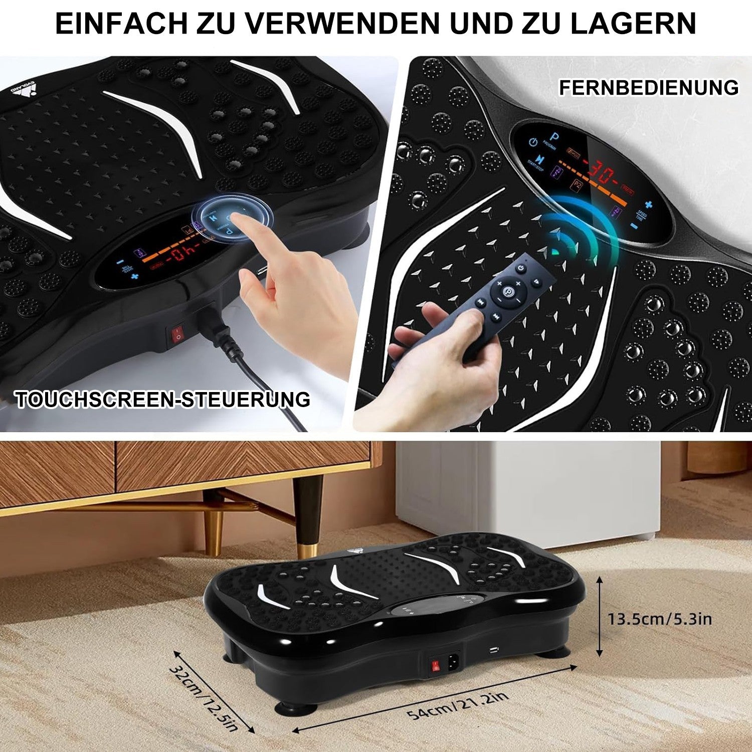 KernBewegung - Vibrationsplatte für Ganzkörper-Workout