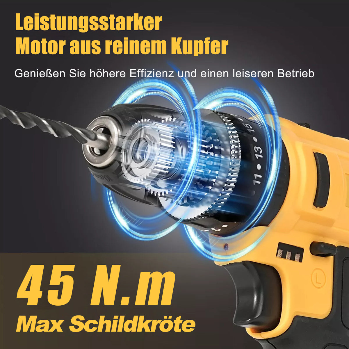 DrillForce - Akku Bohrschrauber 21V