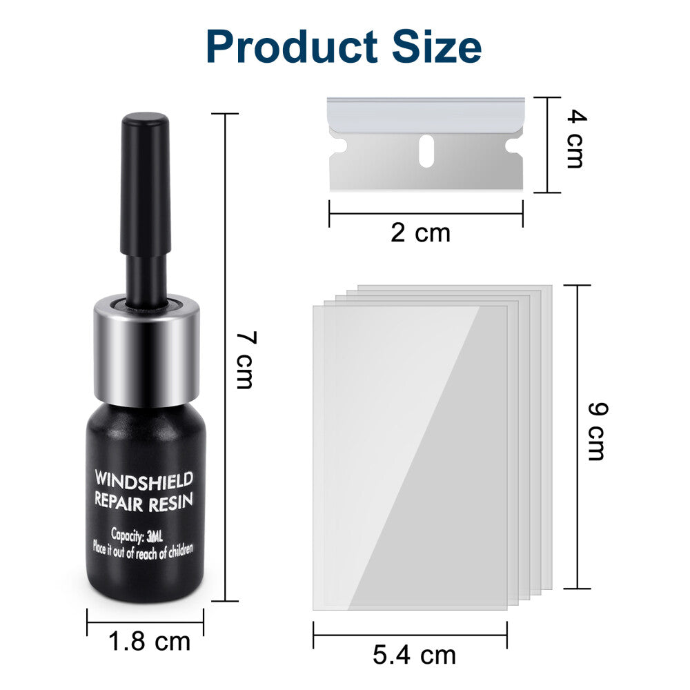 SchnellGlas - Windschutzscheiben-Reparaturset