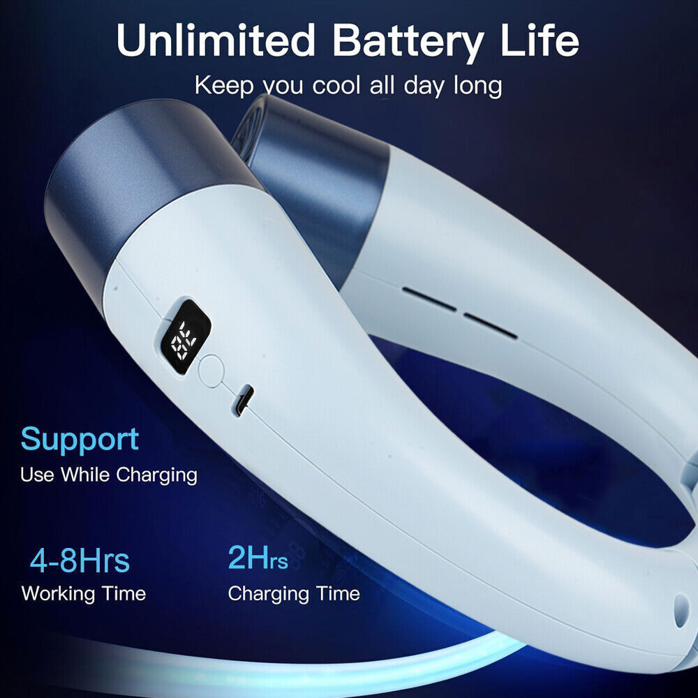 SommerBrise – Tragbarer Nackenkühlventilator