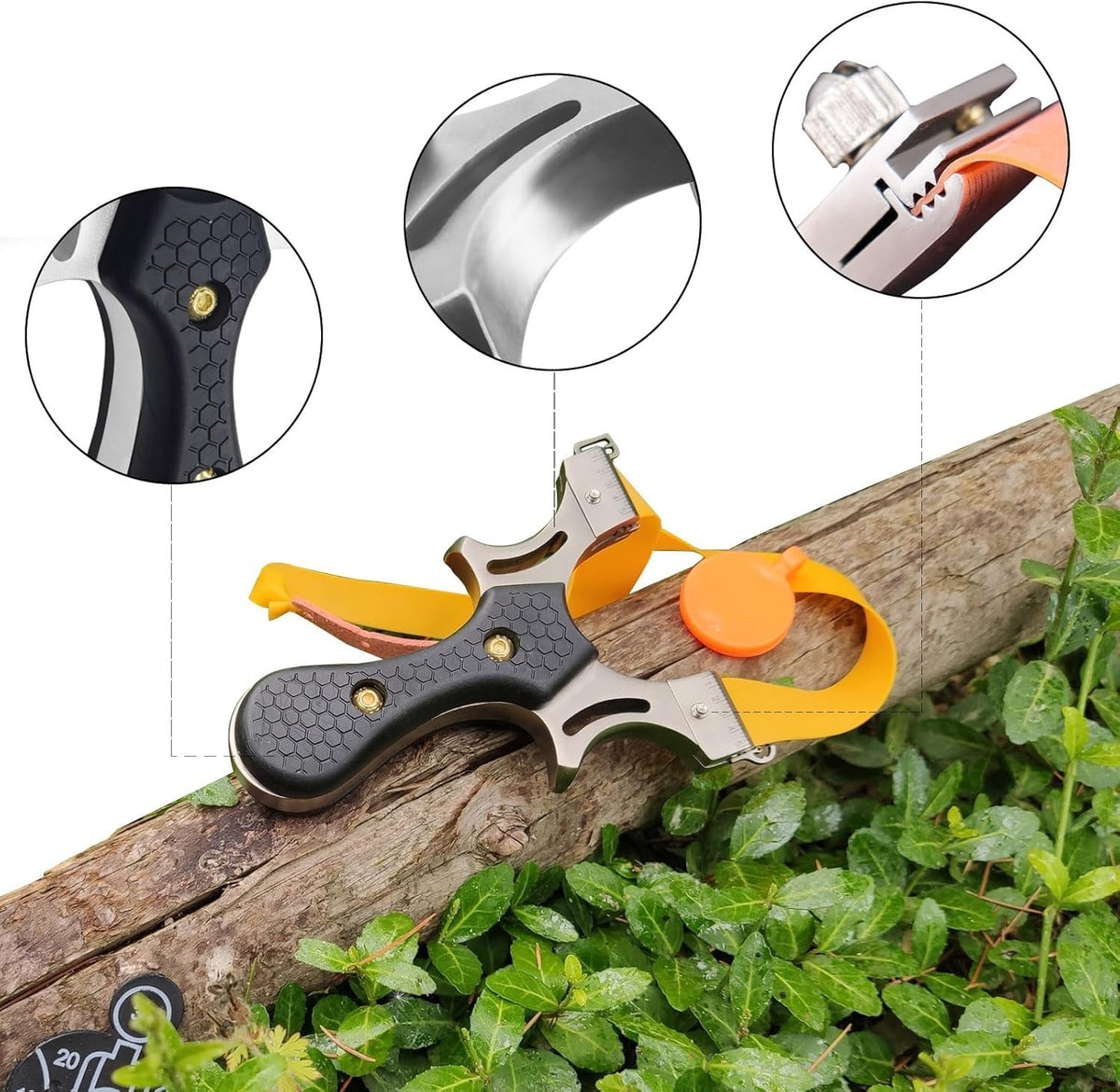 SureShot Steel – Professionelle Steinschleuder für Erwachsene