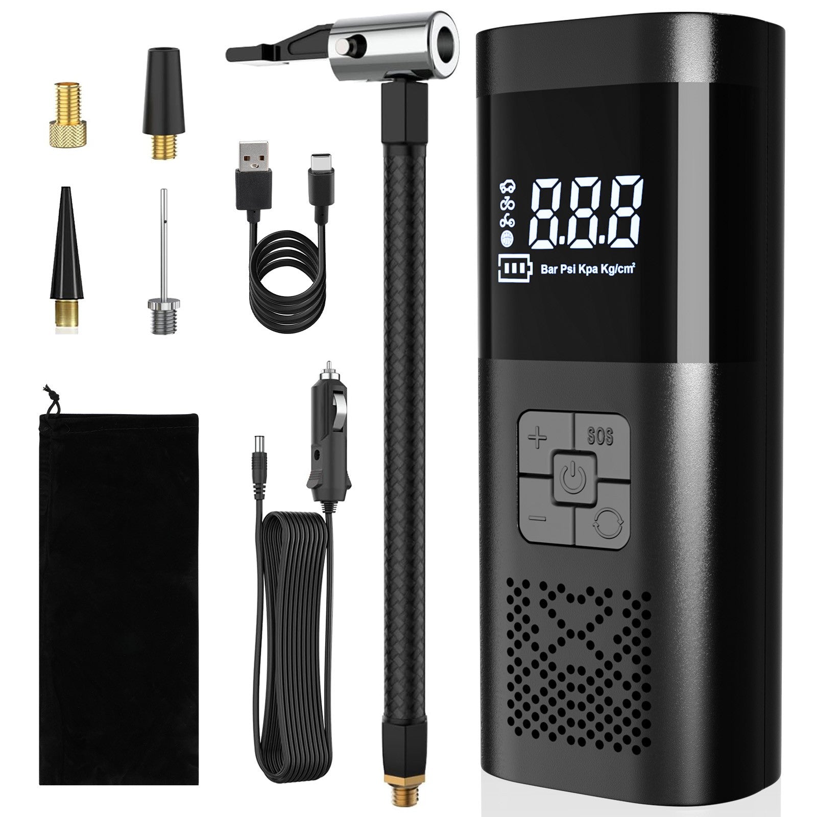 Airnity - Kabelloser Tragbarer Luftkompressor