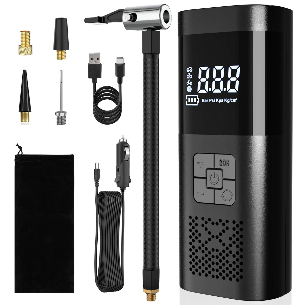 Airnity - Kabelloser Tragbarer Luftkompressor