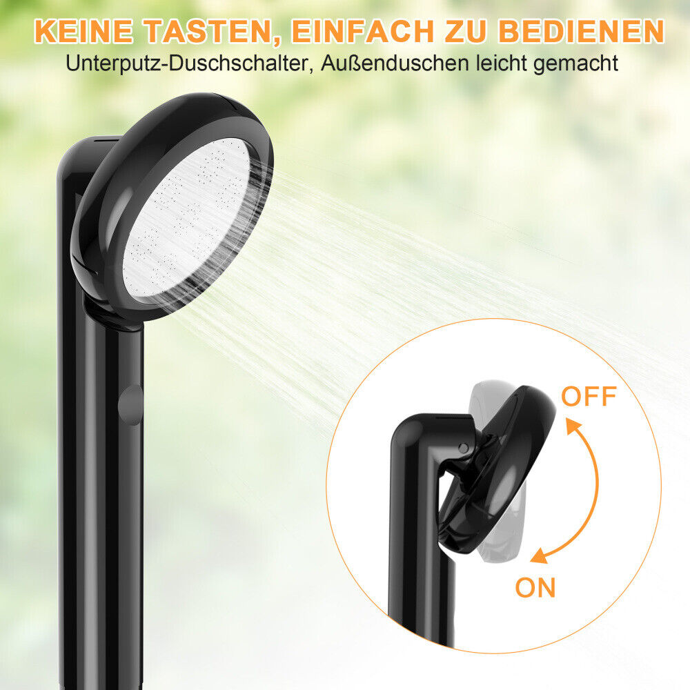 AquaNomad Flow - Tragbare Camping-Dusche