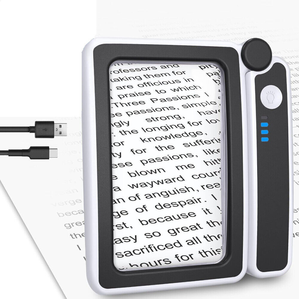 LightScope – LED Leselupe mit Licht