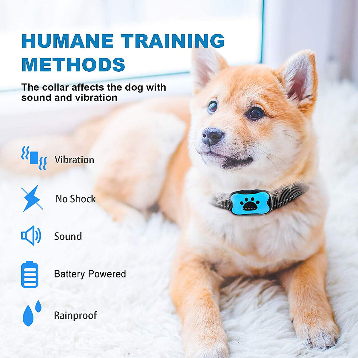 SilentWoof – Anti-Bell-Halsband für Hunde