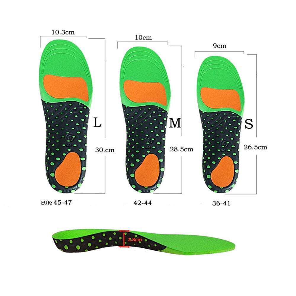 FlexiRelief Komfort-Einlegesohlen – Einlegesohlen für Arbeitsschuhe