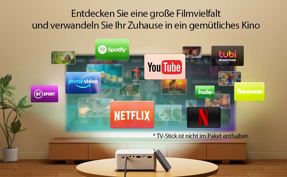 NeoGlow – Full HD Heimkino Beamer