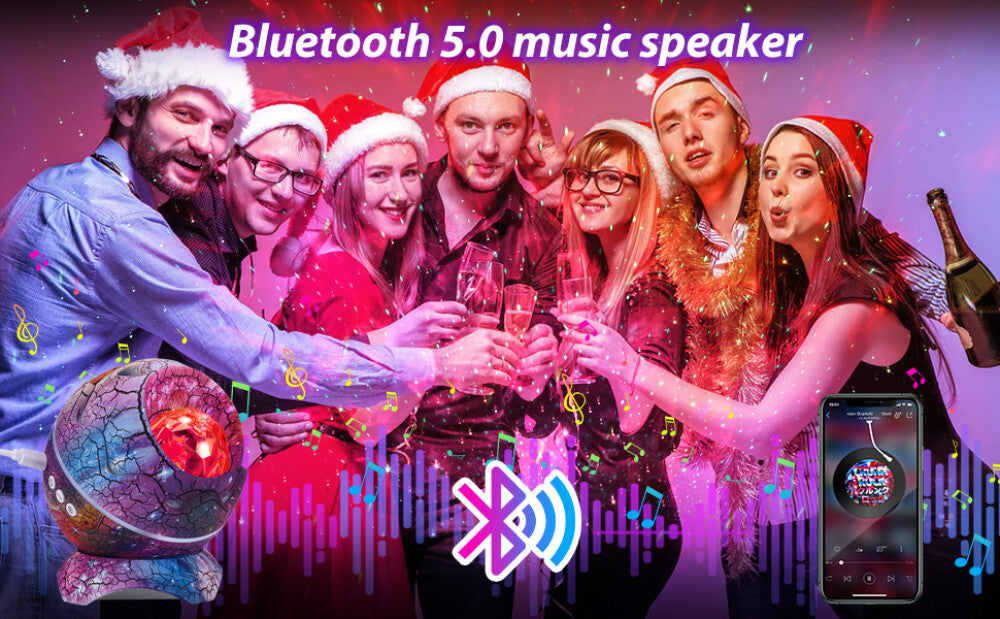 StarNest Light - Dinosaurier-Ei-Galaxie-Projektor