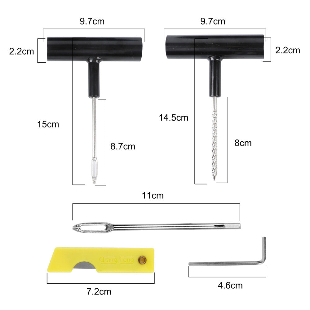 ReifenMeister 58 – Tragbares Reifenreparaturset