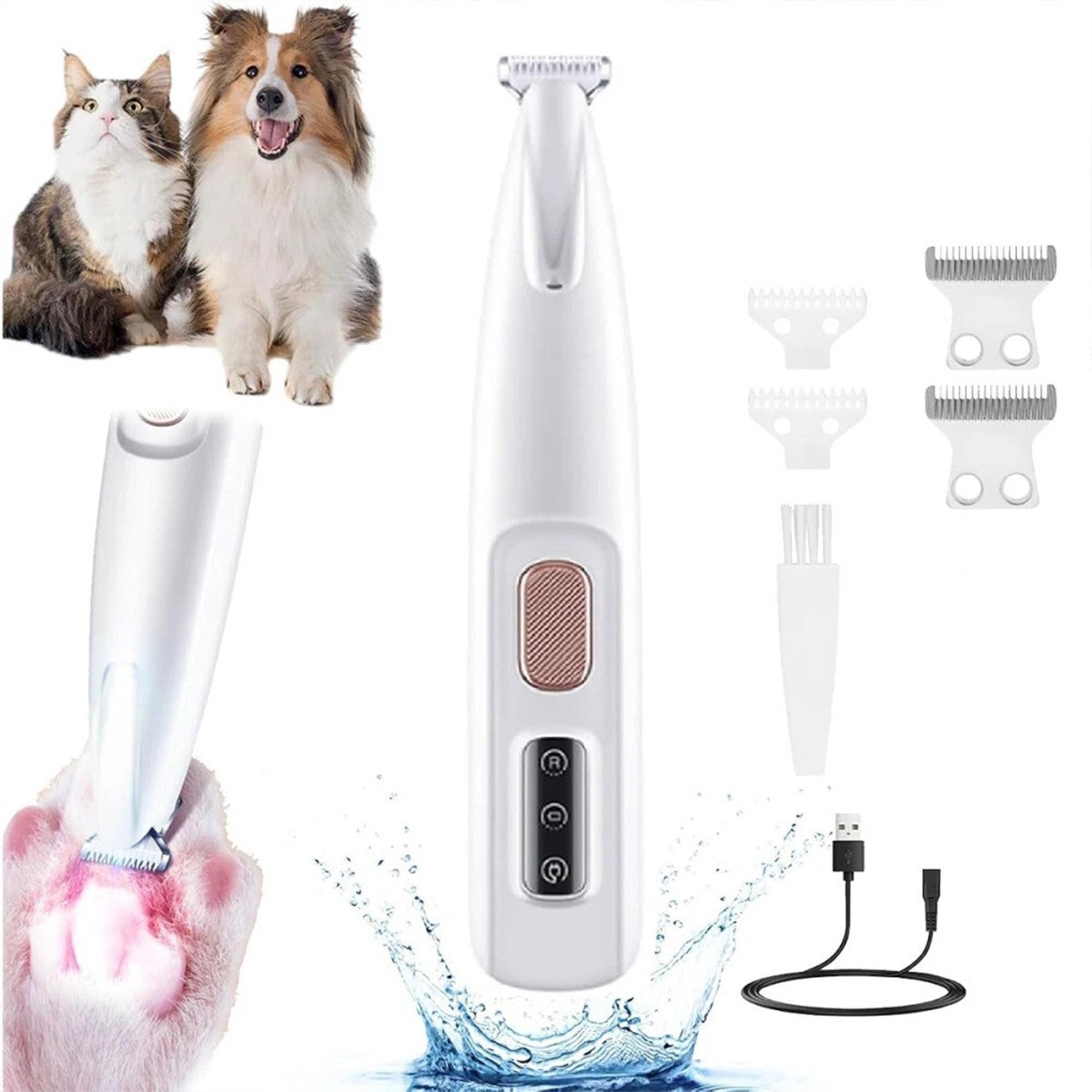 SchnippPfote – Tragbarer Haustier-Pfoten-Trimmer