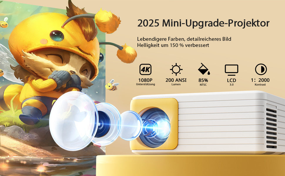 NeoGlow – Full HD Heimkino Beamer