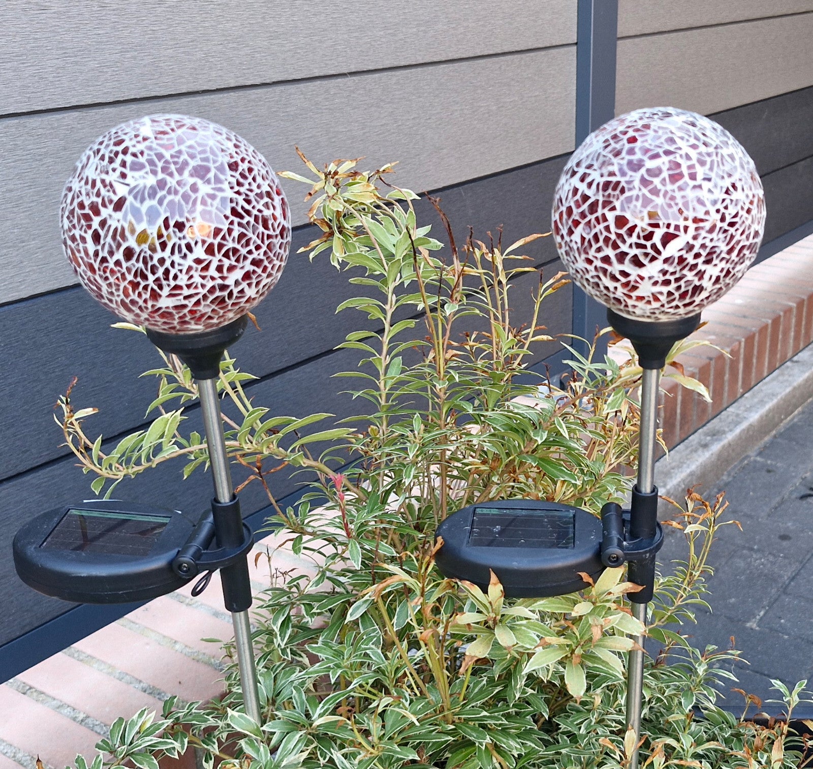 TerraGlow – Mosaic Solar-Gartenleuchte