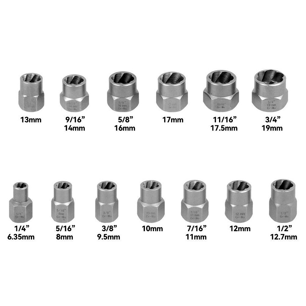 NutGone - Set zum Entfernen von beschädigten Schraubenmuttern