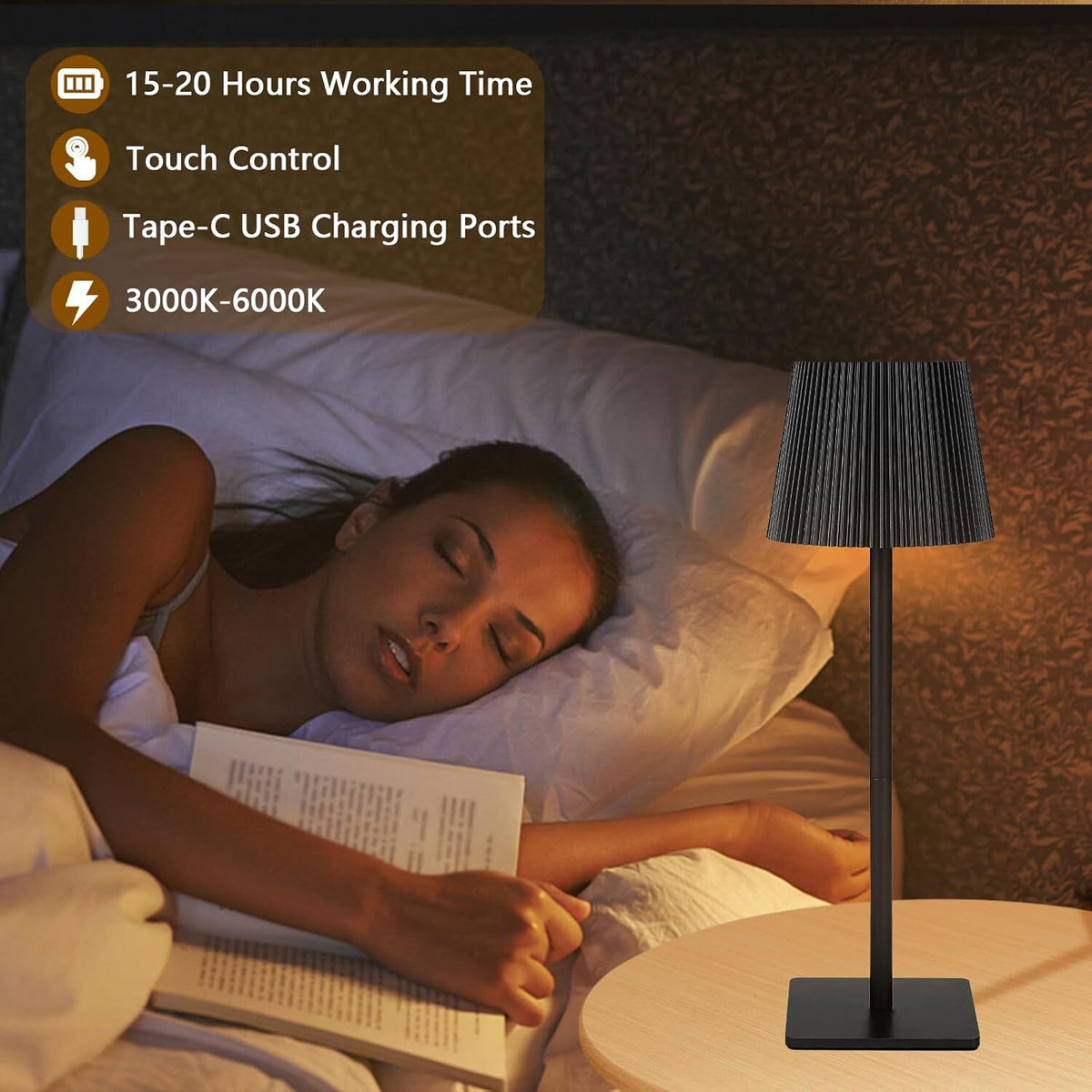 PureRay – Wiederaufladbare LED-Tischlampe