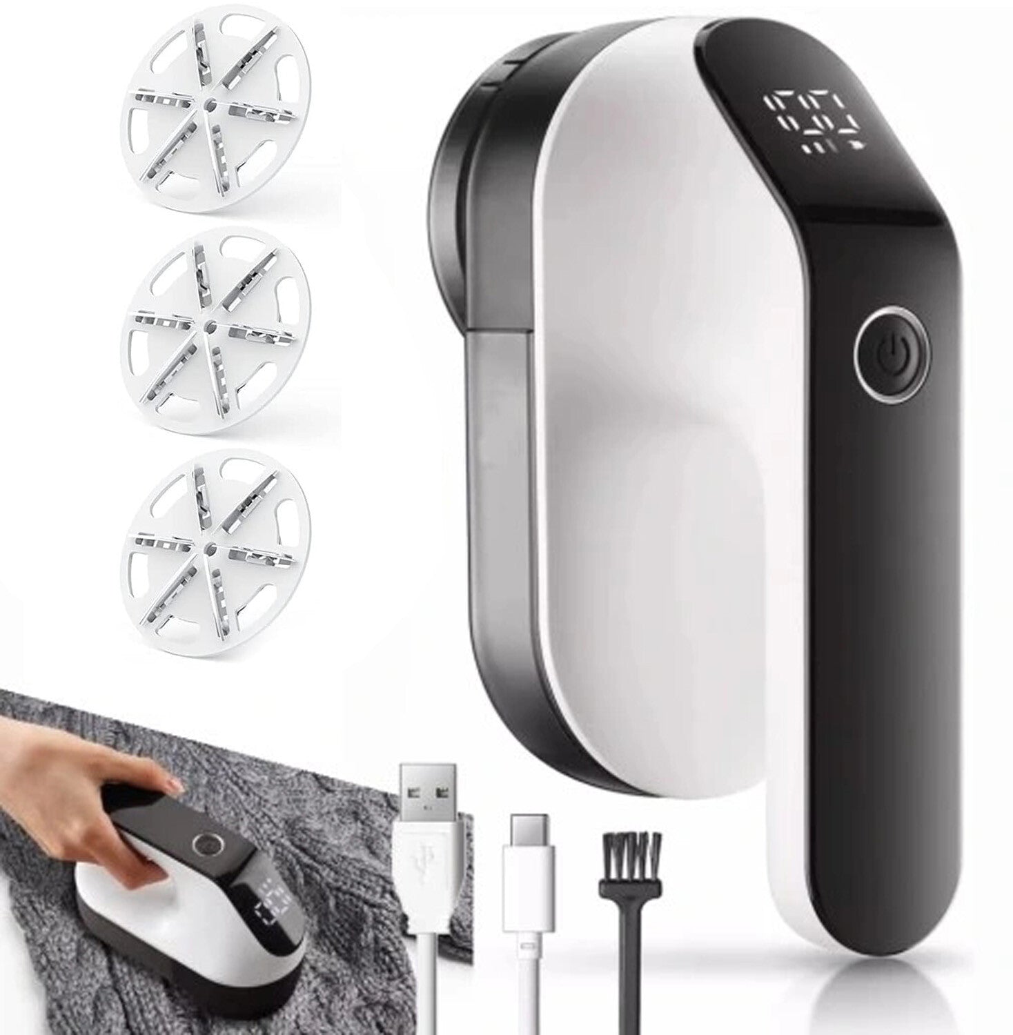 FreshWear – Elektrischer Fusselentferner für Textilien