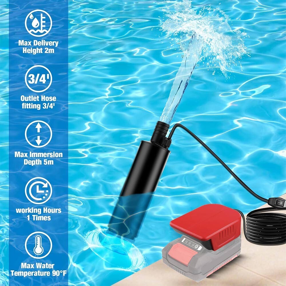 HydroSnap - Kabellose Unterwasserpumpe