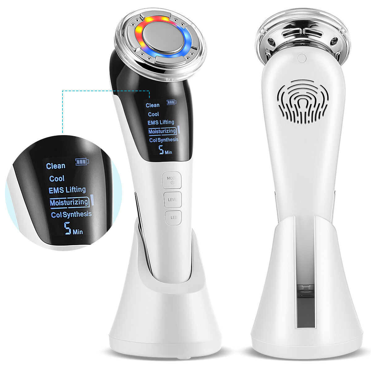 FaceTone - Gesichtstoning Gerät mit EMS & LED-Therapie