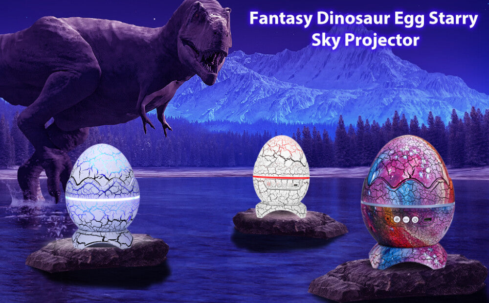 StarNest Light - Dinosaurier-Ei-Galaxie-Projektor