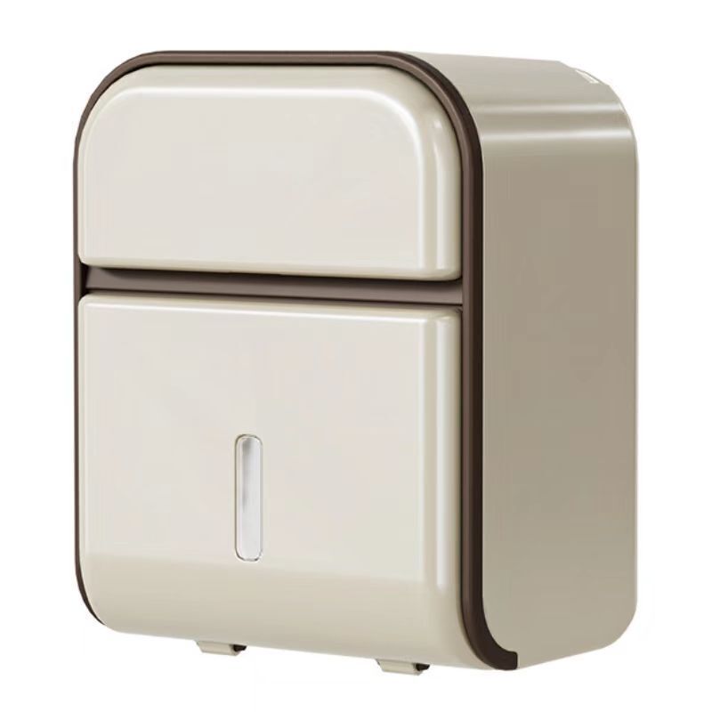 TidyTrove Box - Wandmontierter Tissue-Spender mit Aufbewahrung